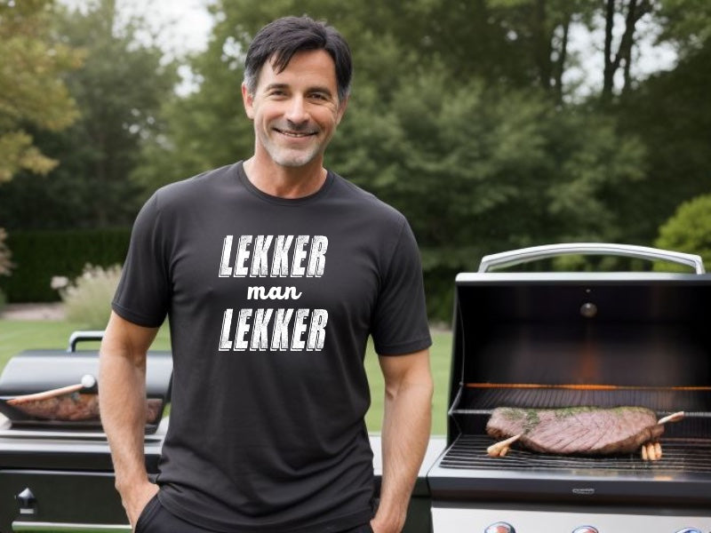"Lekker man Lekker" T-shirt – The Ultimate South African Vibe! Unisex classic tee