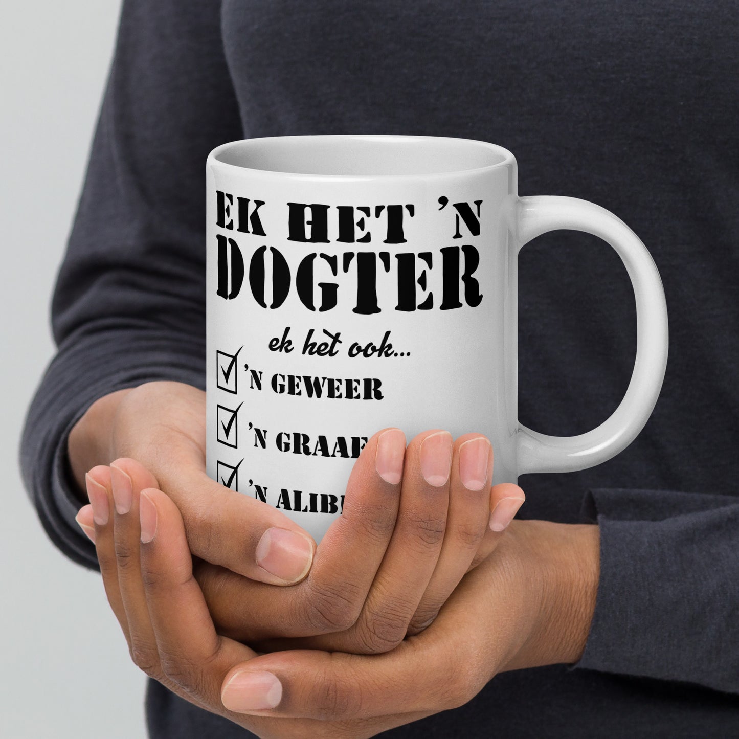 Pa-Alibi Beker – Geweer, Graaf & Dogter Uitgawe