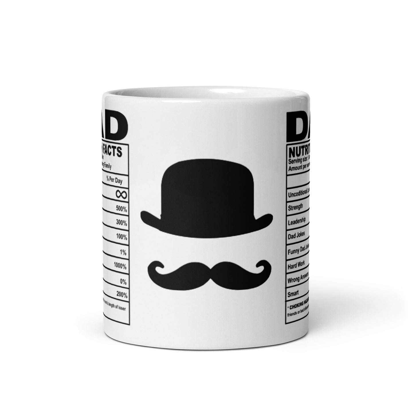 Dad Fuel™ - The Ultimate Dad Nutritional Facts Mug