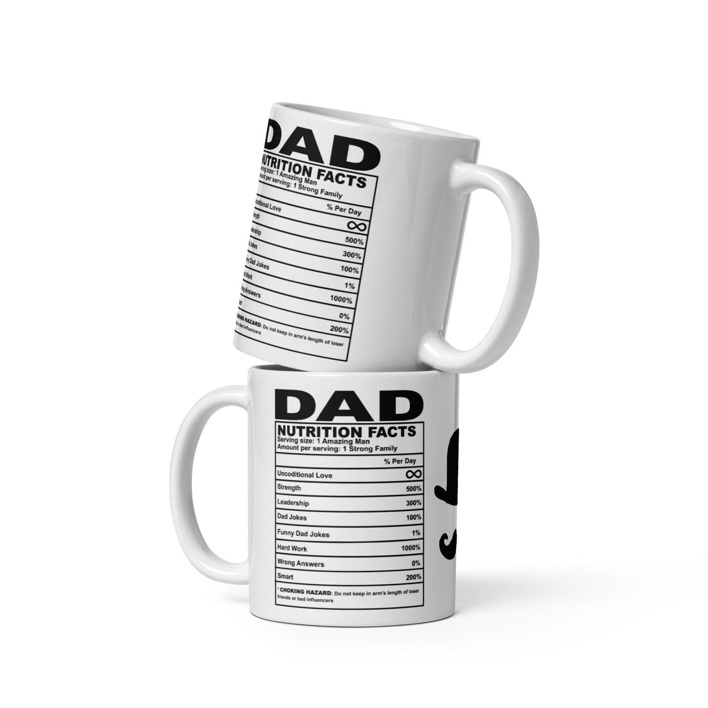 Dad Fuel™ - The Ultimate Dad Nutritional Facts Mug