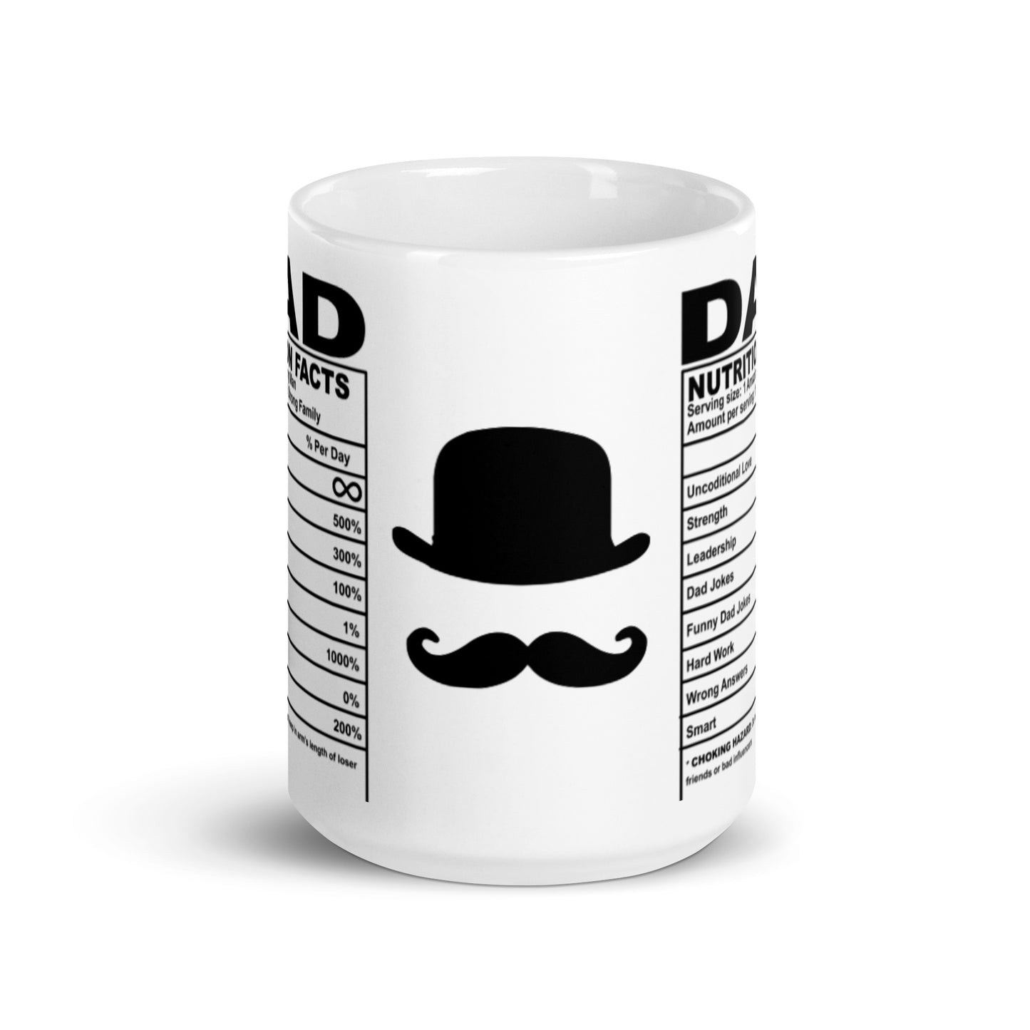 Dad Fuel™ - The Ultimate Dad Nutritional Facts Mug