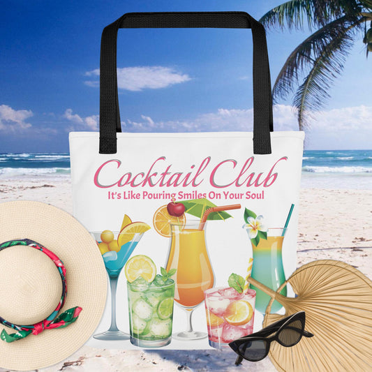 White Cocktail Club Tote bag