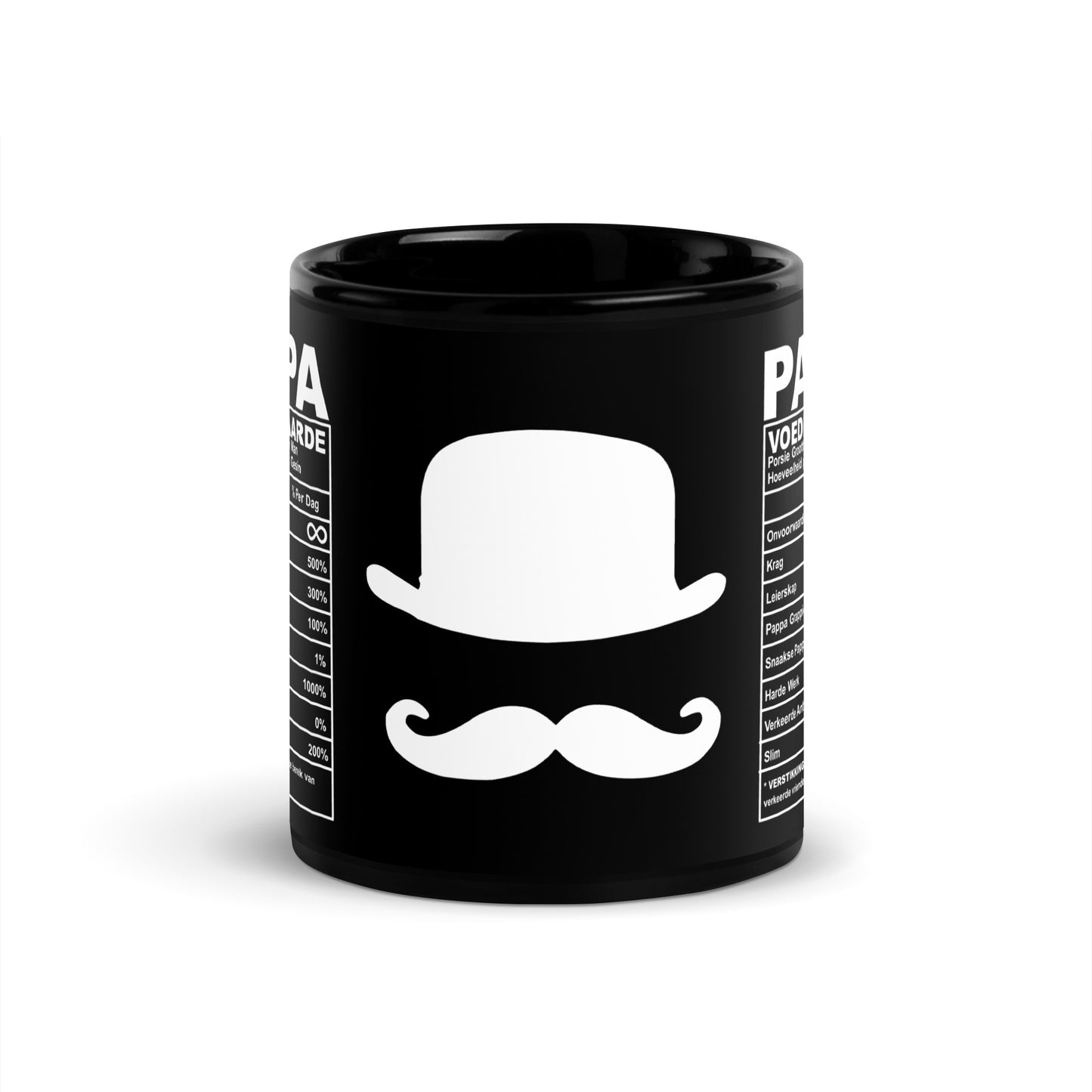 "Pa Stats" Voedingswaardes Beker