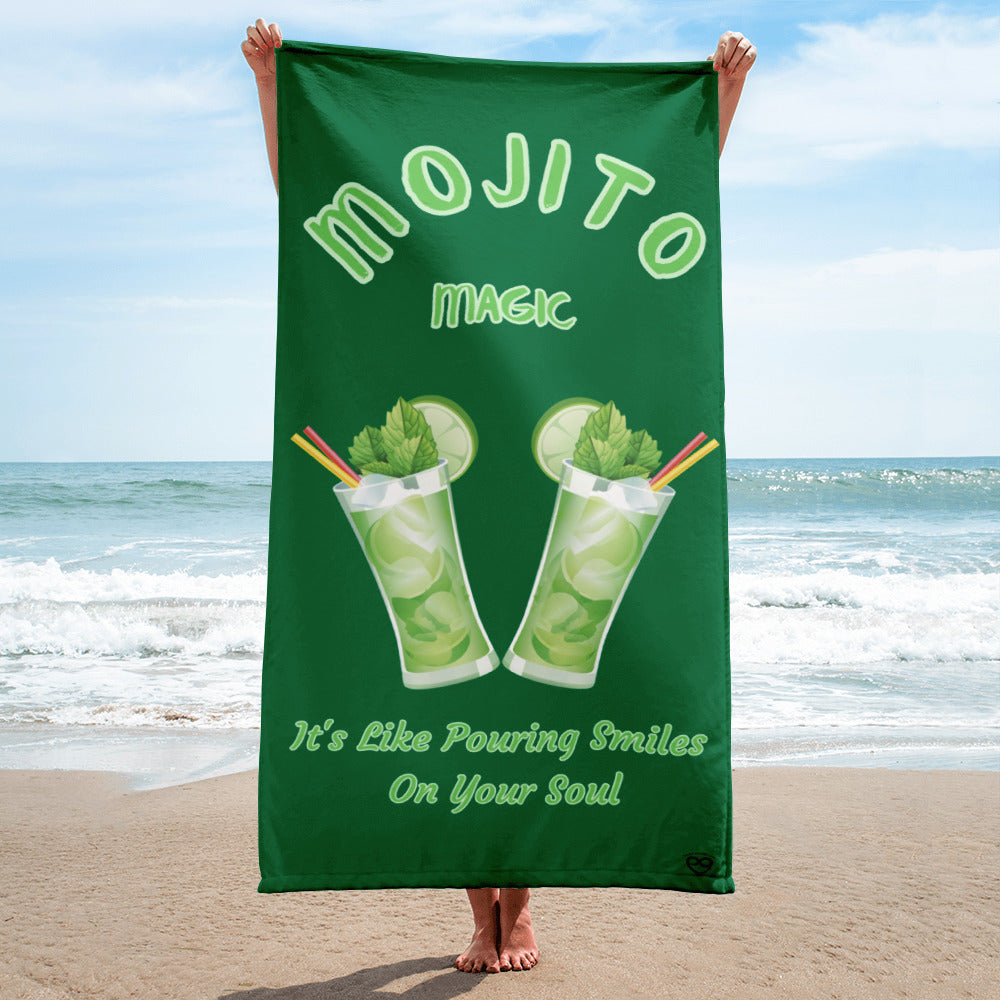 Mojito Magic Beach Towel