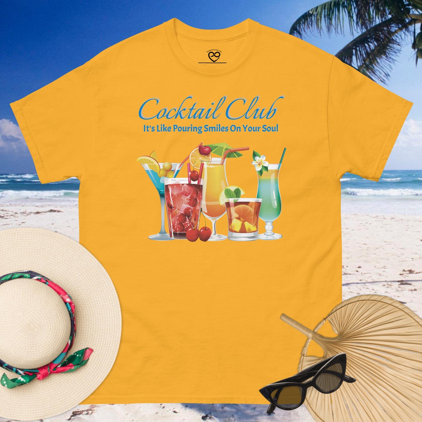 Cocktail Club Graphic T-shirt