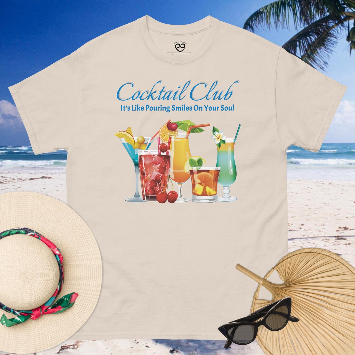 Cocktail Club Graphic T-shirt