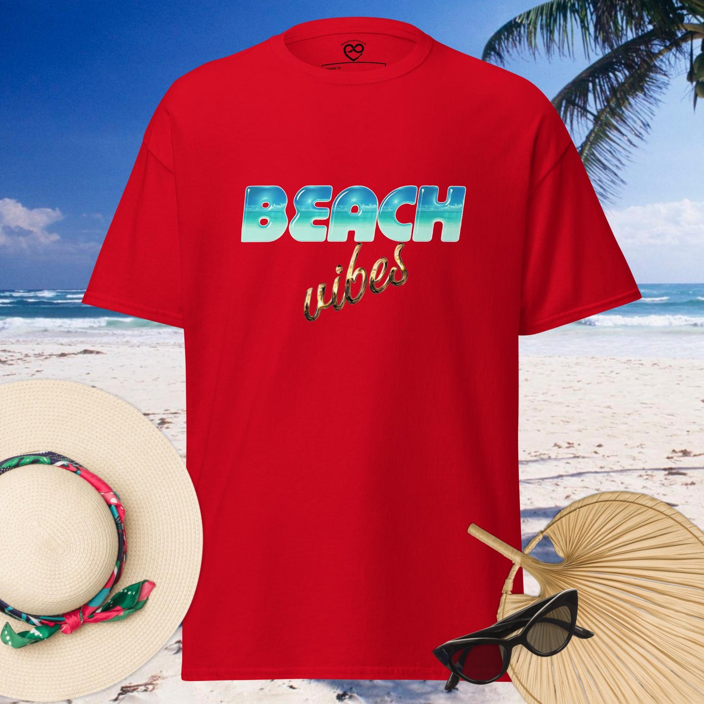 Beach Vibes 3D look Ocean Unisex classic tee