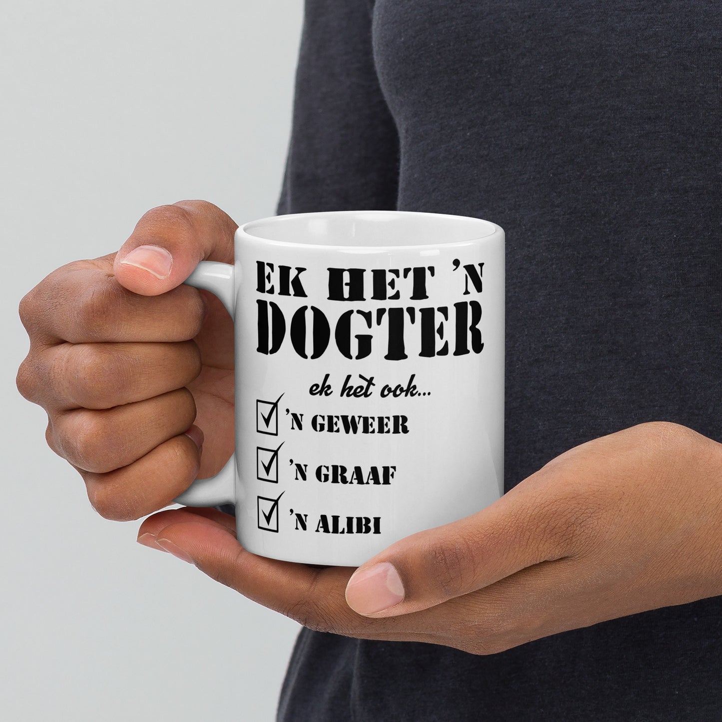 Pa-Alibi Beker – Geweer, Graaf & Dogter Uitgawe