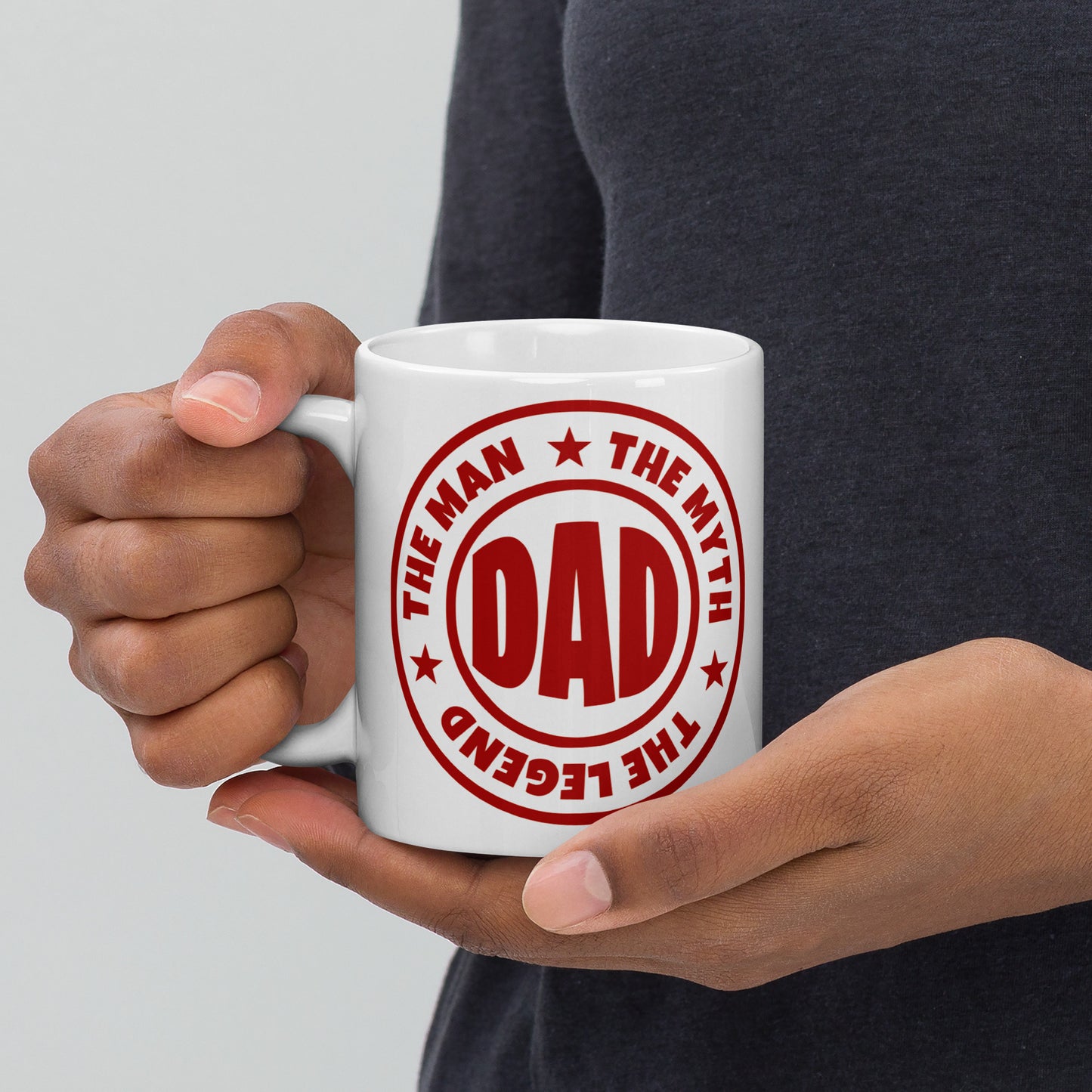Dad Legend Mug – The Man, The Myth, The Legend