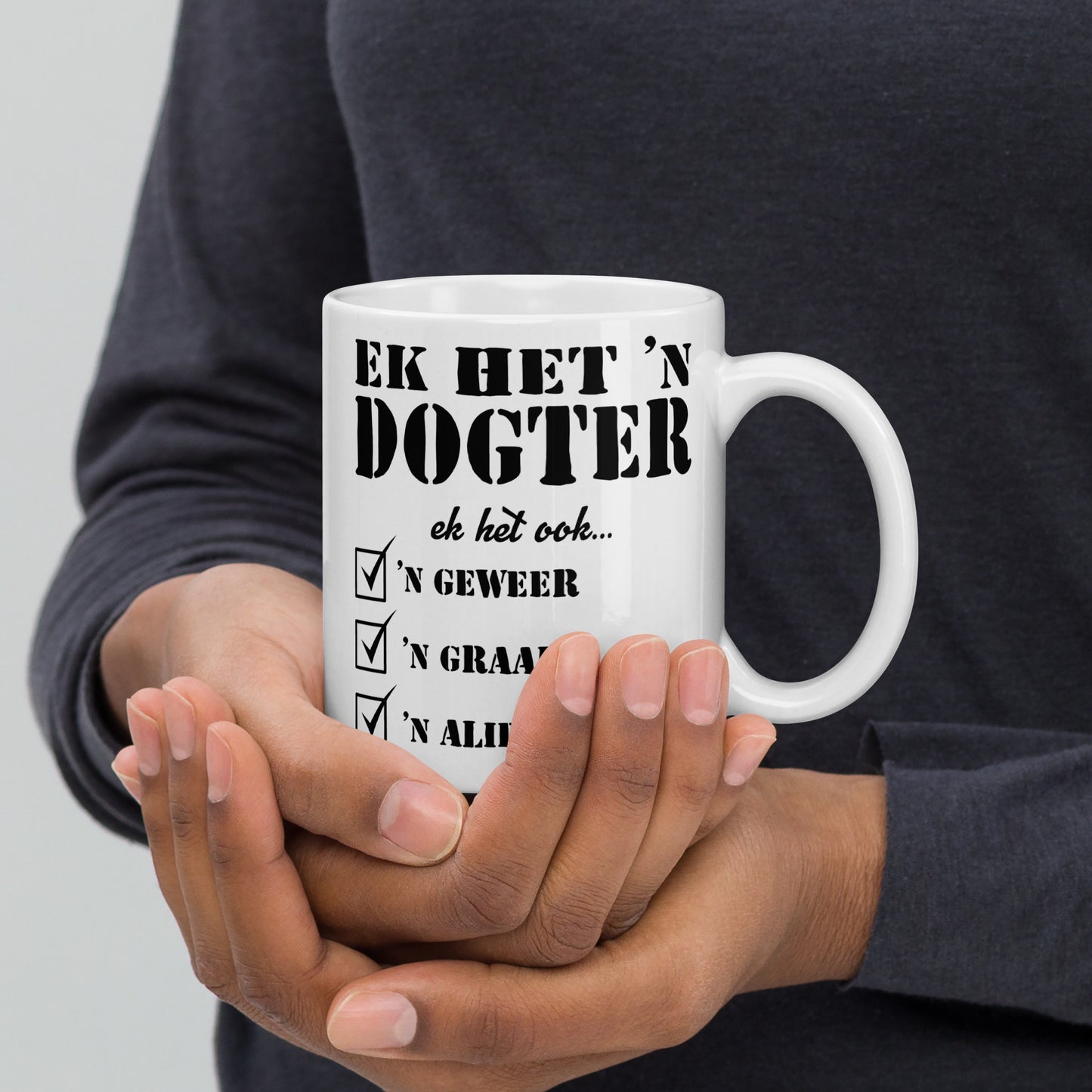 Pa-Alibi Beker – Geweer, Graaf & Dogter Uitgawe