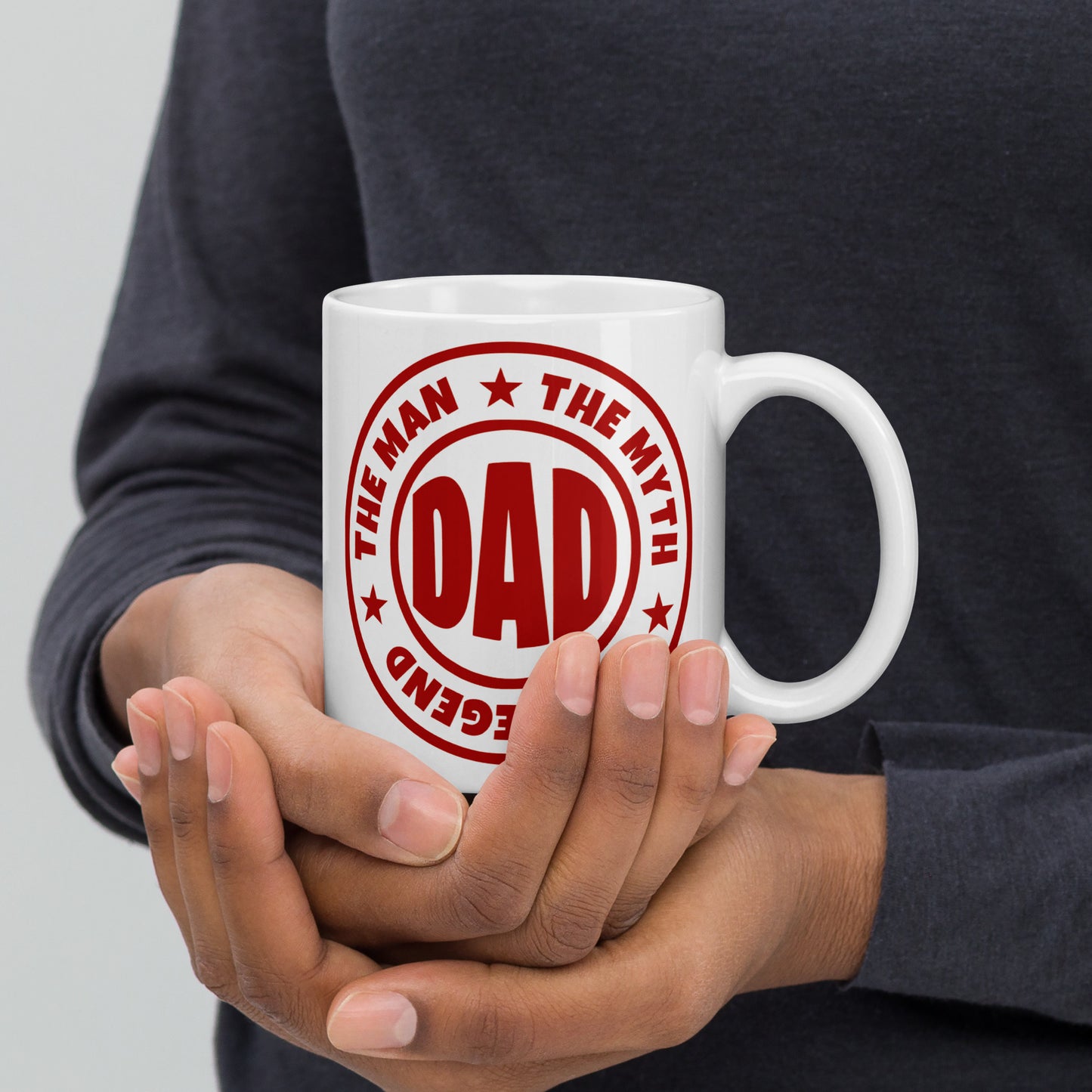 Dad Legend Mug – The Man, The Myth, The Legend