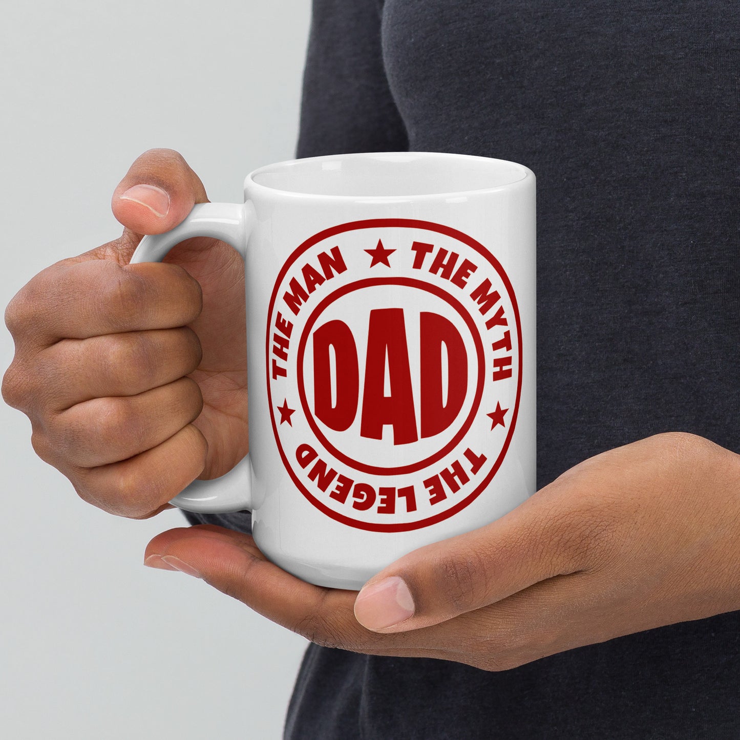 Dad Legend Mug – The Man, The Myth, The Legend