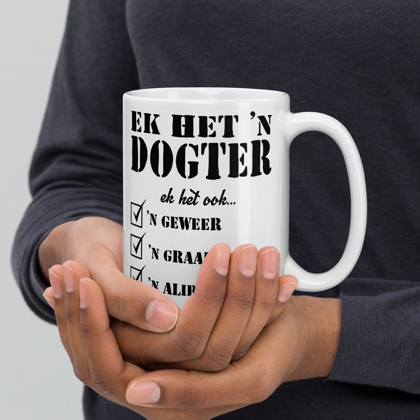 Pa-Alibi Beker – Geweer, Graaf & Dogter Uitgawe