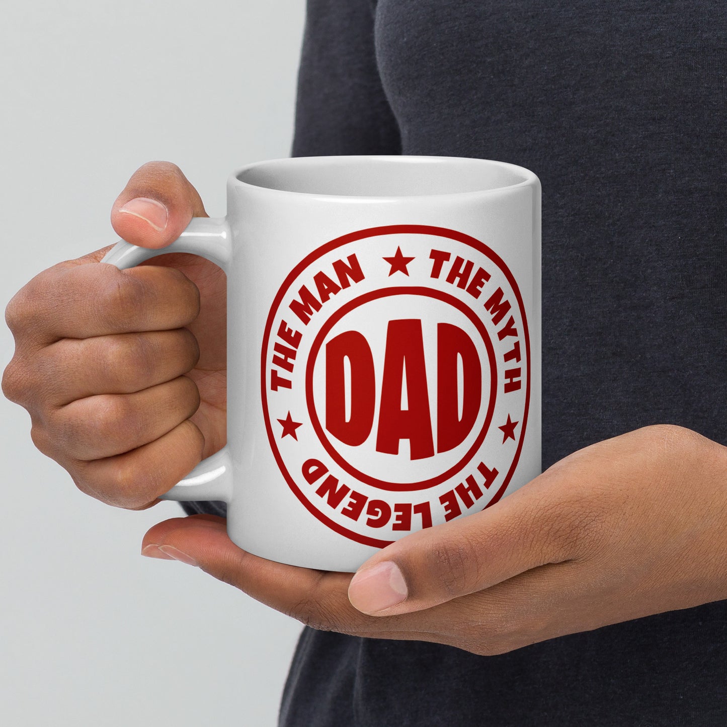 Dad Legend Mug – The Man, The Myth, The Legend